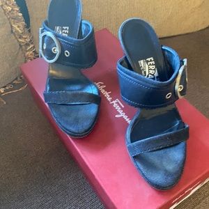 Authentic Salvatore Ferrangamo woman’s sandals